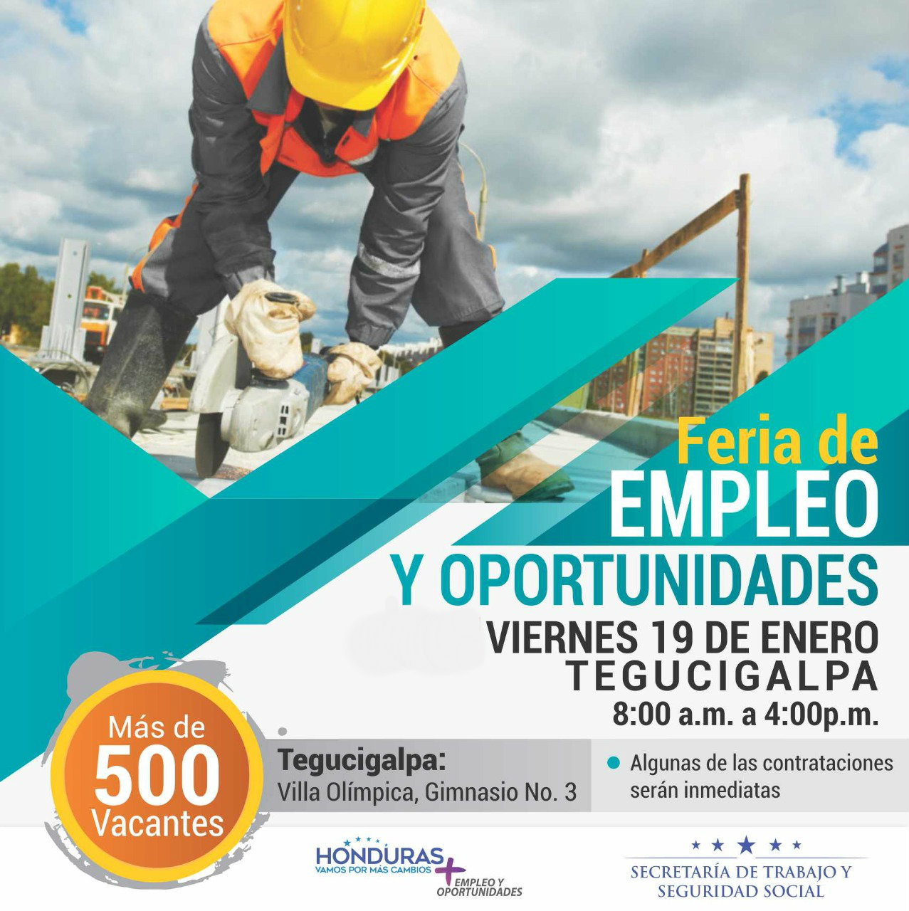 Mas de 1,500 empleos ofrece de Secretaría de Trabajo