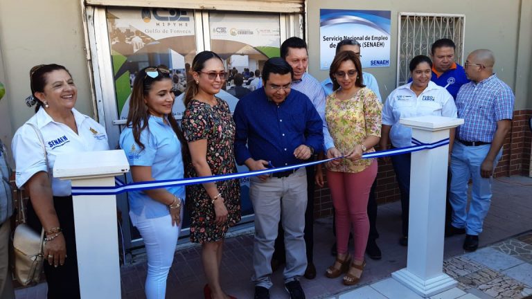 Inauguración y presentación de avances… El Servicio Nacional de Empleo de Honduras (SENAEH) Inaugura sede en  San Lorenzo”