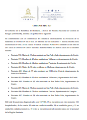 Ascienden a 407 los casos de COVID-19, comunicado