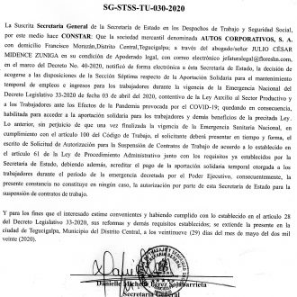 Autos Corporativos S.A.