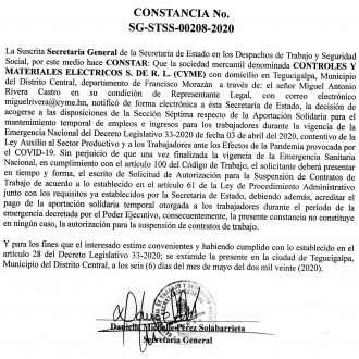 Controles y Materiales Electricos S. de R.L.