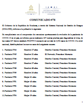 207 casos positivos de COVID-19