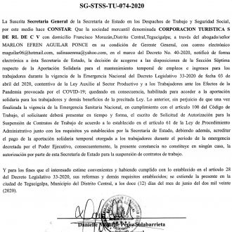 Corporación Turistica S. de R.L. DE C.V.