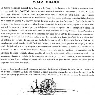 Diversiones Mendieta S.A. de C.V.