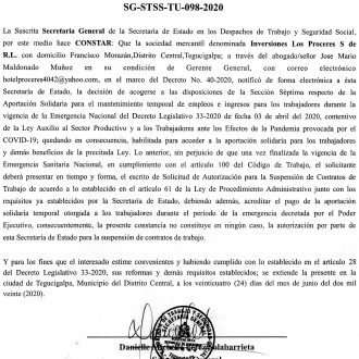Inversiones Los Proceres S. de R.L.