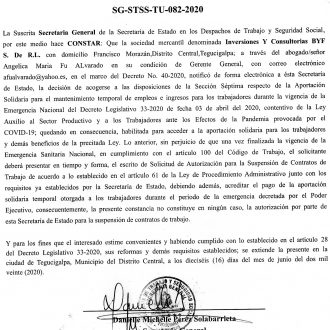 Inversiones y Consultores BYF S. de R.L.