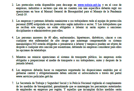 Comunicado sobre Reapertura Inteligente de la Economía Comunicado sobre Reapertura Inteligente de la Economía