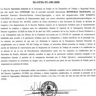 2Honduras Traveling 13 de julio