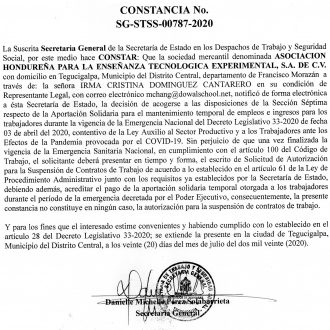 Asociacion Hondureña para la Enseñanza Tecnologia Experimental SA de CV