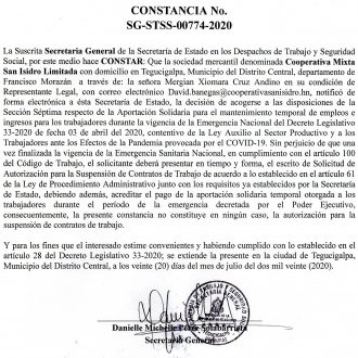 Cooperativa Mixta San Isidro Limitada