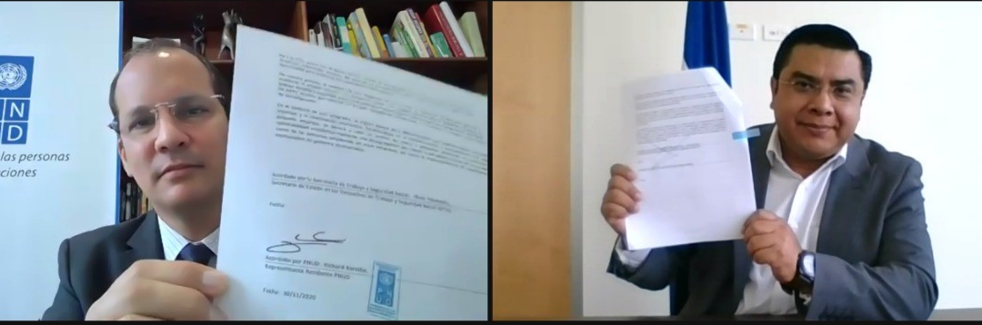 Suscripción de plan de cooperación entre la Secretaría de Trabajo con el PNUD para acelerar acciones de empleabilidad en contexto de reactivación económica