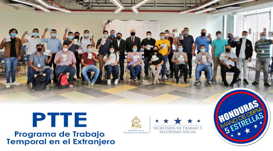 En trabajo conjunto con la Embajada de los Estados Unidos, USAID y Secretaría de Trabajo, entregan 37 visas para trabajos temporales