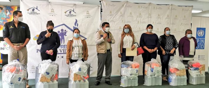 Gobierno beneficia a emprendedores del Distrito Central con kit de bioseguridad