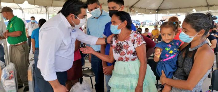 400 emprendedores del departamento de Choluteca, son beneficiados con kits de Bioseguridad