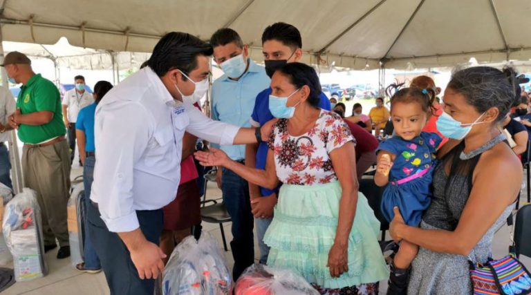 400 emprendedores del departamento de Choluteca, son beneficiados con kits de Bioseguridad