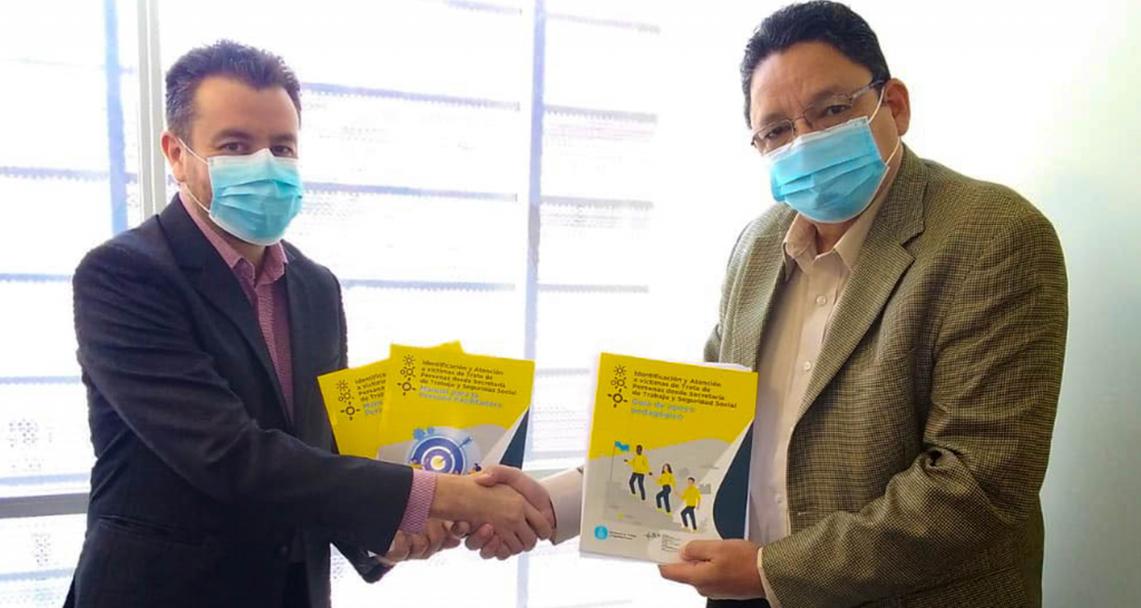 Pasos en firme en contra de la trata de personas - Secretaría de ...