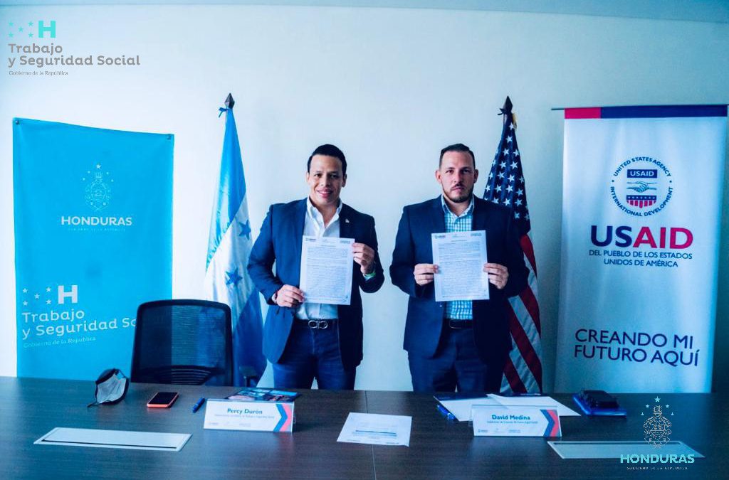 SETRASS y USAID firman carta de entendimiento