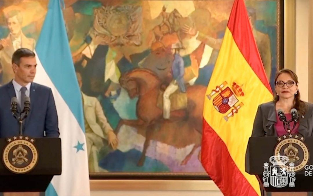 Pedro Sánchez visita Honduras