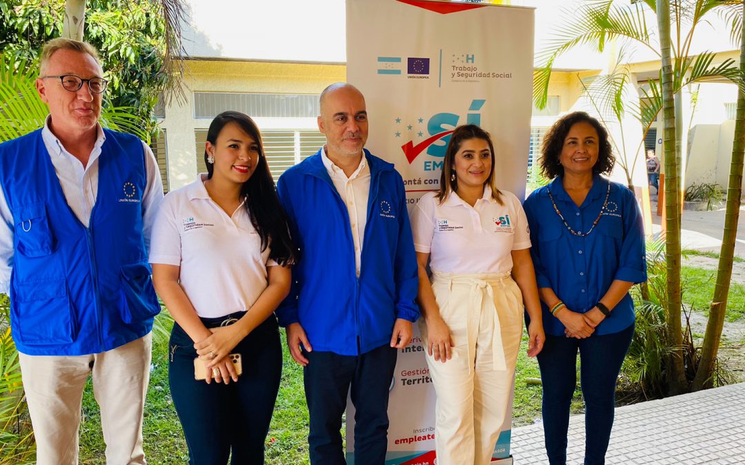 Como parte de una gira por la Región Lempa al Occidente de Honduras