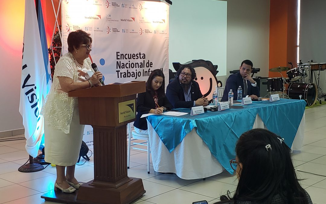 Se anuncia la Encuesta Nacional de Trabajo Infantil de Honduras (ENTIH)