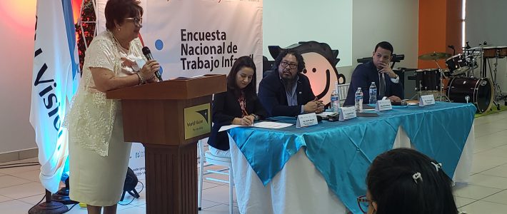 Se anuncia la Encuesta Nacional de Trabajo Infantil de Honduras (ENTIH)