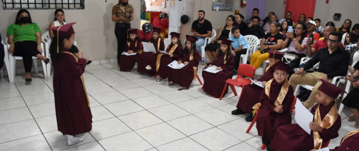 «Mi primera graduación» en los Centros de Cuidado Infantil de la Secretaría de Trabajo y Seguridad Social