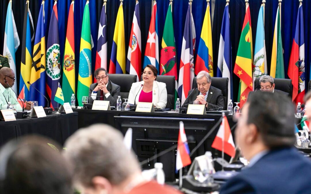 Xiomara Castro asume presidencia de CELAC con 7 propuestas