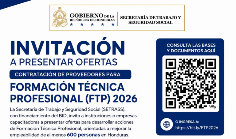 CONVOCATORIA A INSTITUCIONES Y EMPRESAS CAPACITADORAS
